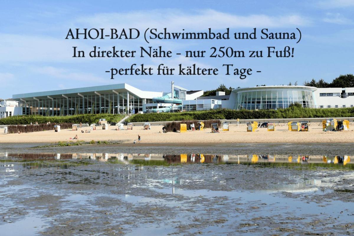 Traumhafte Ferienwohnung "Seekueste" In Cuxhaven - Duhnen In 1A Lage Im Haus Elbe 1 !!! 50M Zum Strand !!! Екстериор снимка